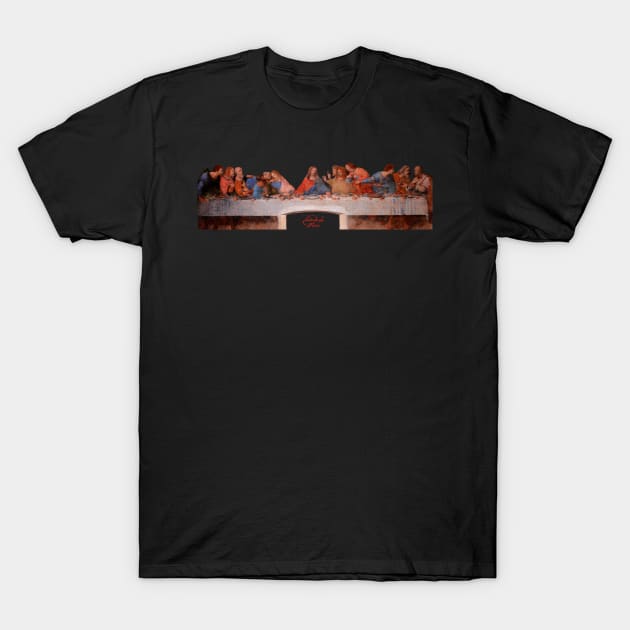 The Last Supper by Leonardo Da Vinci T-Shirt by ArtOfSilentium